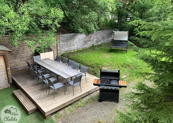 Tatil Evi 2alpeschalets - Marie 1 - Standing Et Sauna Au Pieds Des Pistes