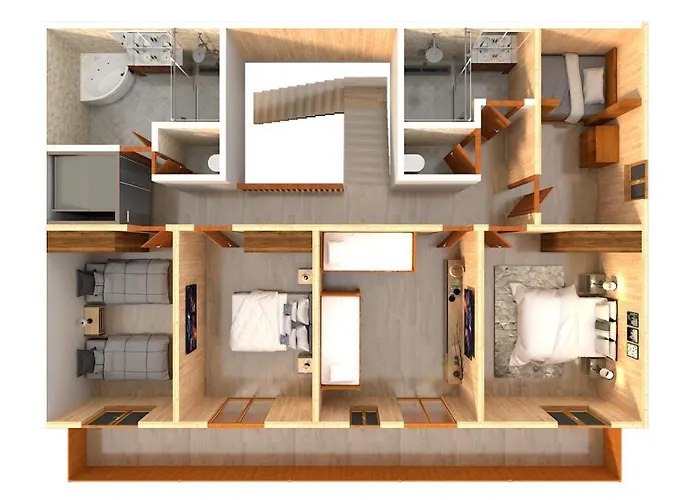 Tatil Evi 2alpeschalets - Marie 1 - Standing Et Sauna Au Pieds Des Pistes Les Deux Alpes