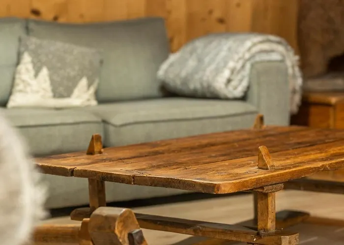 2alpeschalets - Marie 1 - Standing Et Sauna Au Pieds Des Pistes Tatil Evi