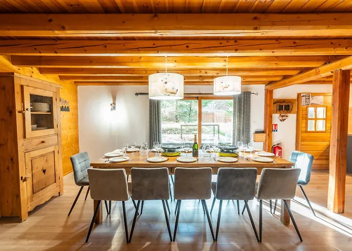 Tatil Evi 2alpeschalets - Marie 1 - Standing Et Sauna Au Pieds Des Pistes